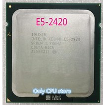 파워딜 제온 E5-2420 SR0LN 1.9G/15M/Six nuclear 데스크탑 cpu FCLGA1356, 한개옵션0