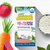 동국제약 애니멀킹덤 키즈비타민 멀티비타민 미네랄