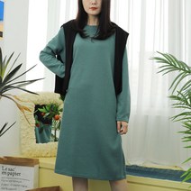 [아이엠수] 골지 루즈핏 원피스