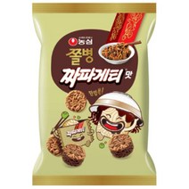 농심 쫄병스낵 짜파게티맛 과자 스낵 어린이 청소년 회사 탕비실 간식 야유회 체험학습 소풍 홈파티 홈캉스 PC방 77g, 3개