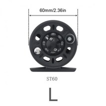 ABS 플라이 낚시 릴 이전 래프팅 록 얼음 낚시 선박 휠 오른쪽/왼쪽/파이크 배스 용 왼쪽 교환 가능, l, 협력사