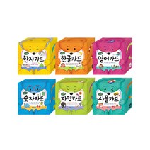 웅진주니어 곰돌이 한글 영어 사물 한자 숫자 자연 카드 선택구매, 곰돌이 한자