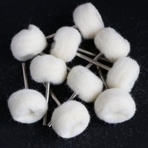 샌딩 원형 그라인더 사포 1 인치 10pcs 로타리 브러시 연마 버핑 그라인딩 휠 브러시 로타리 도구 25mm 라운드 양모 펠트 액세서리, 10pc 캐시미어, 3mm 섕크로