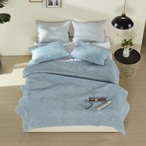 풍기인견 충무 누비 F로드 여름 국민 패드 3mm, 블루