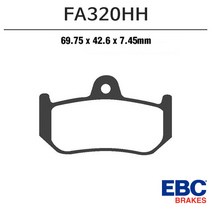 EBC 브루탈레 리어 브레이크패드 FA320HH