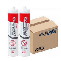 KCC 코레실 1액형 방화용 실란트 QS119R 300ml 박스단위, 25개