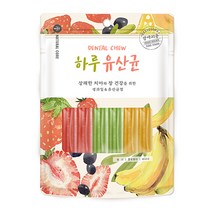 네츄럴코어 하루유산균 과일혼합 12P 부드러운 덴탈껌, 단품