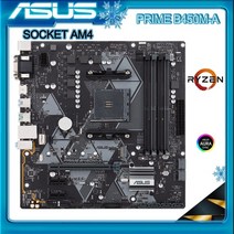 ASUS 프라임 b450m-a 소켓 am4 마더보드 ddr4 for ryzen 5 3600 cpu 128gb amd b450 pci-e 3.0 1xm.2 1×sata iii usb