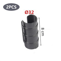 온실 프레임 파이프 튜브 클립 필름 그물망 그늘 막대 클램프 19/20/22/25/32mm 라미네이션 프레스 고정, 32mm