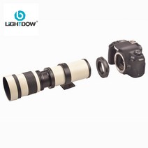 라이트 도우 화이트 420 800mm f8.3 16 초망원 렌즈 수동 줌 렌즈 캐논, 협력사, 전자 마운트