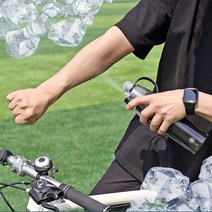 투바이투핸즈 미스트 스프레이 휴대용 자전거 헬스 대용량 워터 보틀 물병, 600ml, 핑크