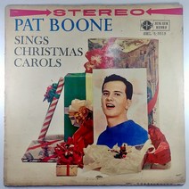(중고LP) PAT BOONE SINGS CHRISTMAS CAROLS (자켓 닳음. 음반 상태 A)