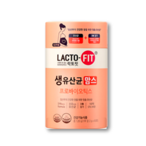종근당건강 락토핏 생유산균 맘스 임산부, 60포, 120g, 1통