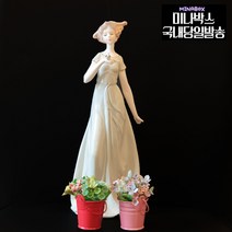 미나박스 미나박스 도자기 야드로인형 피겨린 장식 인형 1/ 도자기 피겨린 야드로 스타일 웨딩 선물 포슬린 유럽 엔틱 장식 인형, 19.세여인C
