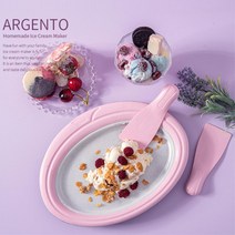 철판아이스 셔벳 과일요거트 아이스크림만들기 유아, 블루