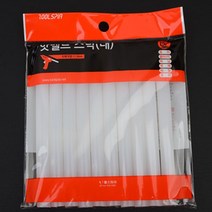 글루스틱 핫멜트 스틱 미니접착제 본드총 글루건심 대형 10P