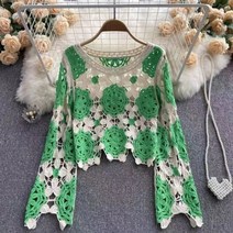 화이트 블랙 셔츠 레이스 오프숄더 블라우스 용 크로 셰 뜨개질 Boho 긴 소매 니트 Sweet Crop Top Floral Femme Blusas Dropshipping