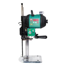 산업용 전기 원단 재단기 절단기 손재단기 천 컷팅기, 속도조절 1600W 고성능12인치3800rpm