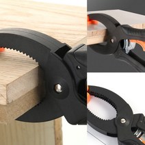 목공용 핸디 클램프(17CM) 고정클램프 파이프클램프 배관클램프
