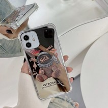 아스트로베어 에어범퍼 아이폰14플러스 미러케이스