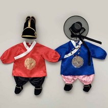 남아한복 6개월 돌 아기 유아 아동 키즈 남자 아기 임금님 왕 곤룡포 비단 계량 한복
