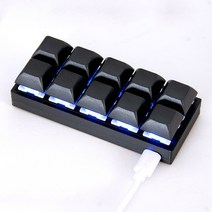 캐드마우스 무소음 프로그래밍 가능한 매크로 기계식 키보드 10 키 리눅스 윈도우 MacOS 지원 마이크, 02 Red switch keyboard, 02 2m cable
