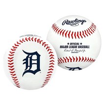 Rawlings MLB LA 다저스 야구공 화이트 바이오더, Detroit Tigers