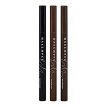 웨이크메이크 철벽 펜 아이라이너 0.5g 2개 세트 -01블랙 블랙, 블랙
