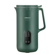 착즙기 600ml 두유 기계 전기 과즙 기 멀티 벽 차단 자동 난방 요리 필터 무료 메이커 220V, Style 2-Green_UK