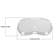 VR 헤드셋 보호 케이스 Pico4 유리 소프트 실리콘 안전 커버 호스트 충격 방지 떨어짐 쉘, 한개옵션1, 03 White