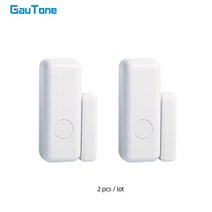 GauTone 433MHz 도어 센서 무선 홈 경보 시스템 App 알림 경고 창 감지기, CHINA