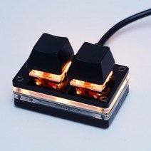 매크로키보드 무접점키보드 개발자키보드 커스텀키보드 저소음적축키보드 백라이트 usb 2