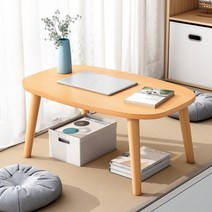 타원형 느티나무 테이블 60cm 우드, 상세페이지 참조, 없음