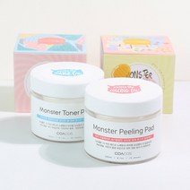 코아코스 몬스터 필링패드 + 토너패드, 180ml, 2개