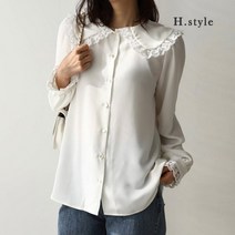 H스타일 WB 나엘BL 봄신상 빅사이즈 블라우스 남방 셔츠 NB 브라우스 루즈핏 롱셔츠