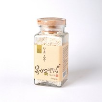햇빛소금 복사꽃 함초소금 220g 기능성소금 답례품 선물, 1병