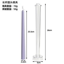 실리콘 비누 석고 방향제 몰드 나선형 막대 촛불 금형 DIY 수동 교회 플라스틱 만들기 양초 대한 도매 양식, 05 Mold-5