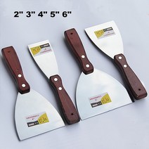 빠대 빠데 결로방지 페인트 욕조 방문 베란다 소량 본드 나무 손잡이와 퍼티 나이프 삽, 5