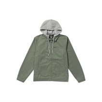 Volcom 남성용 Korman 후드 차고 재킷 용설란