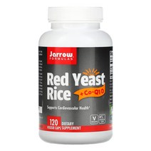 Jarrow Formulas 홍국 + Co-Q10 베지 캡슐 120정