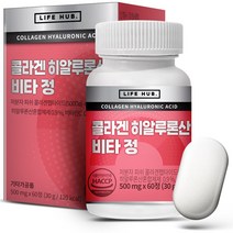 라이프허브 콜라겐 히알루론산 비타정, 1개, 60정