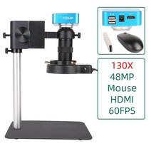 위상차현미경 편광현미경 microscope 실체현미경 전자현미경 현미경 yizhan 48mp 4k usb hdmi vga 디지털 비디오 단안 카메라 연속 줌 180x c-마운트, 전자 세트