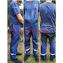 벌초 바지 제초 작업복 잡초 및 벌목 작업용 예초, 네이비 블루