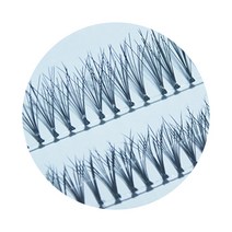 10줄 끌갈이 30모 디자인 검정모 8~11mm [듀오뷰티] : 아이위그 연예인속눈썹 연마 부분포인트 속눈썹, 10인분, 8mm