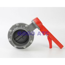 ★★★★★ PVC 버터플라이 밸브 소켓 타입 디스크 DN 110 MM 관개 플라스틱 원피스, [01] Plastic handle, [01] DN110, 02 Galvanized handle_01 DN110