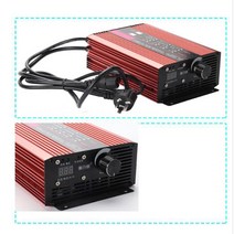 리튬 접이식 펫바이크 전동 출퇴근용 72V 60V 84V 리튬 이온 LiPo 48V Lifepo4 배터리 충전기 Curren 조정, UK plug, 72V 21S Li-ion 88.2V