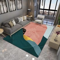명품 쇼파 4인 가죽 소파 거실용 럭셔리 카펫 홈 인테리어 침실 침대 옆 러그 넓은 공간, 16_100x150cm