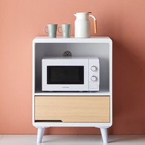 주방 슬라이딩식 이케아 우드 전자렌지대 600 국내제작 렌지 에어프라이 수납장 밥통선반, 화이트오크, G2100