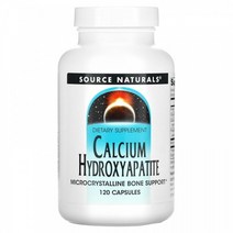 칼슘 수산화인회석 600mg 120캡슐 소스내추럴스 328688