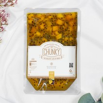 청키 수제 패션후르츠청 망고청 블렌딩 해피가든 대용량 카페용 과일청 2kg, 1개입, 1개